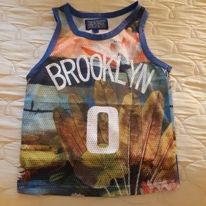 Kids Brooklyn Coney Island Basketball Tank